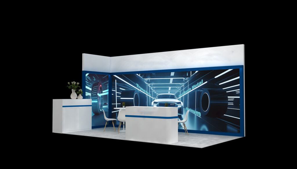 墨西哥金属加工焊接展FABTECH2023展台搭建设计图