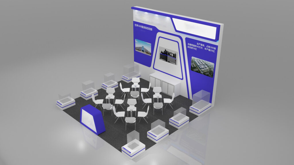泰国机床和金属加工机械展METALEX2023展台（3）设计图2