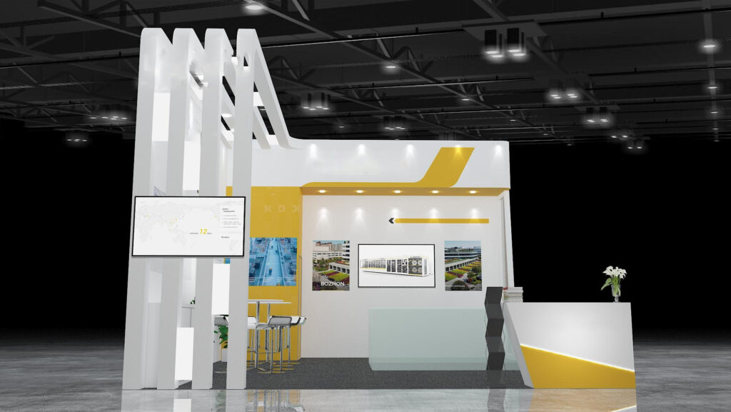 欧洲电池与混合动力汽车展会The Battery Show Europe2024展台搭建设计图4