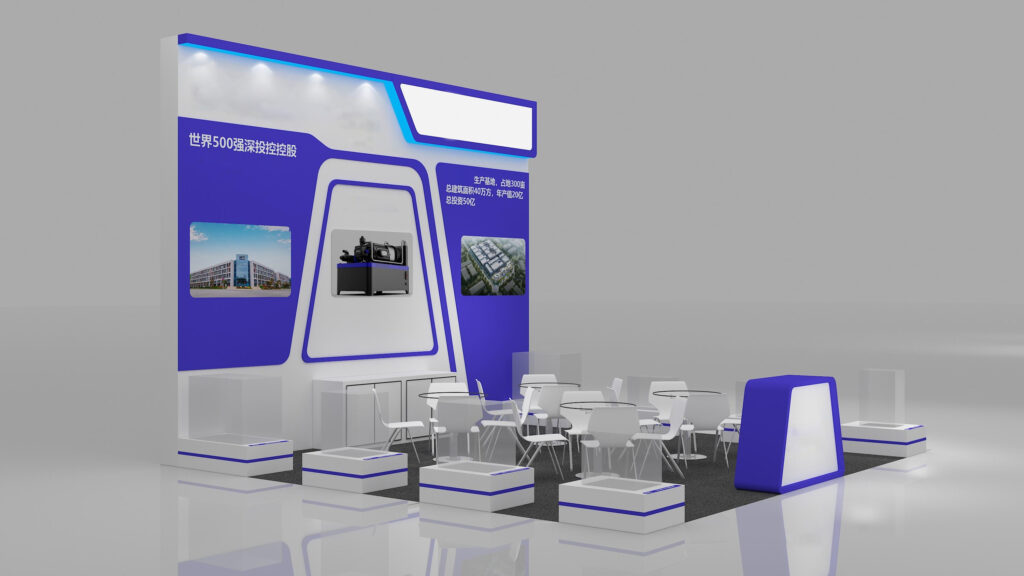 泰国机床和金属加工机械展METALEX2023展台（3）设计图3