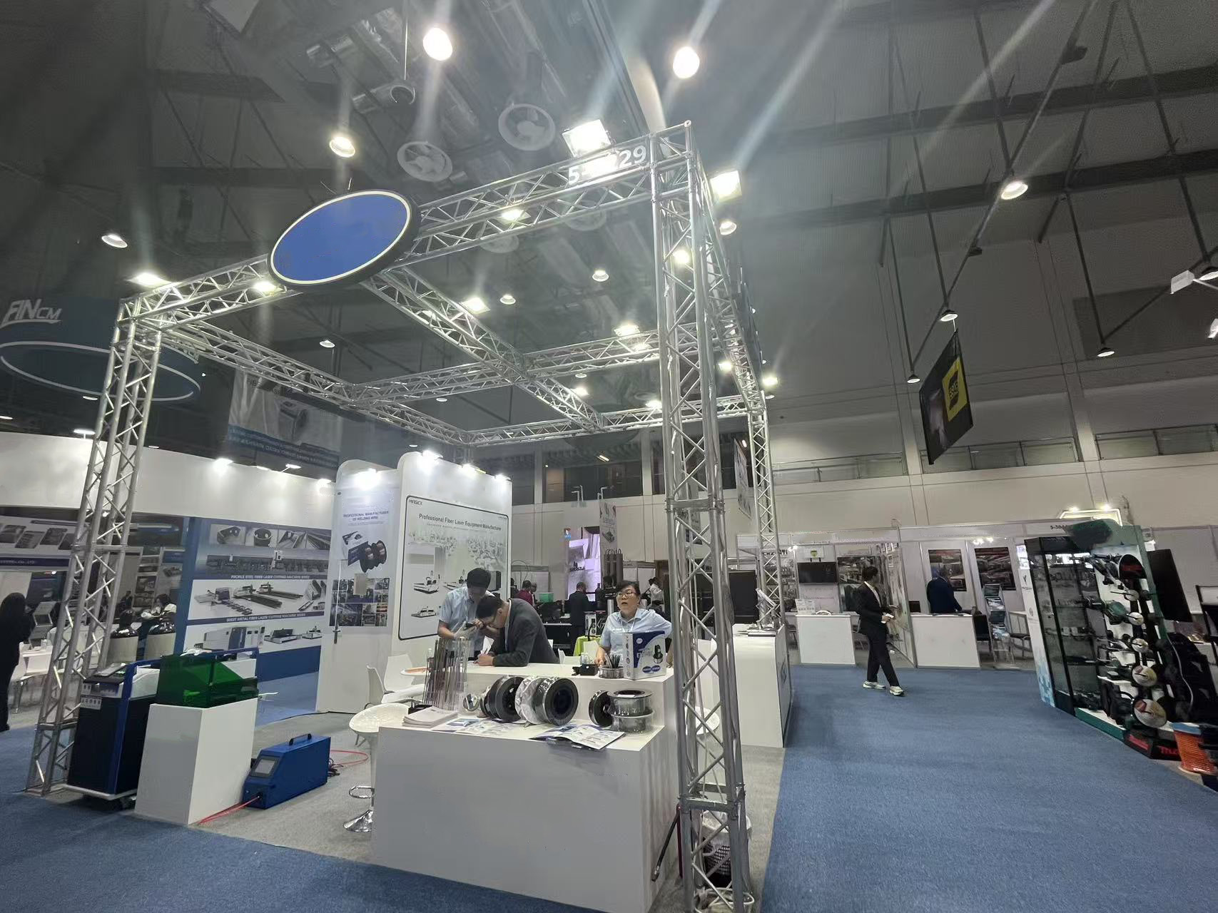 阿联酋沙迦36平展台搭建案例