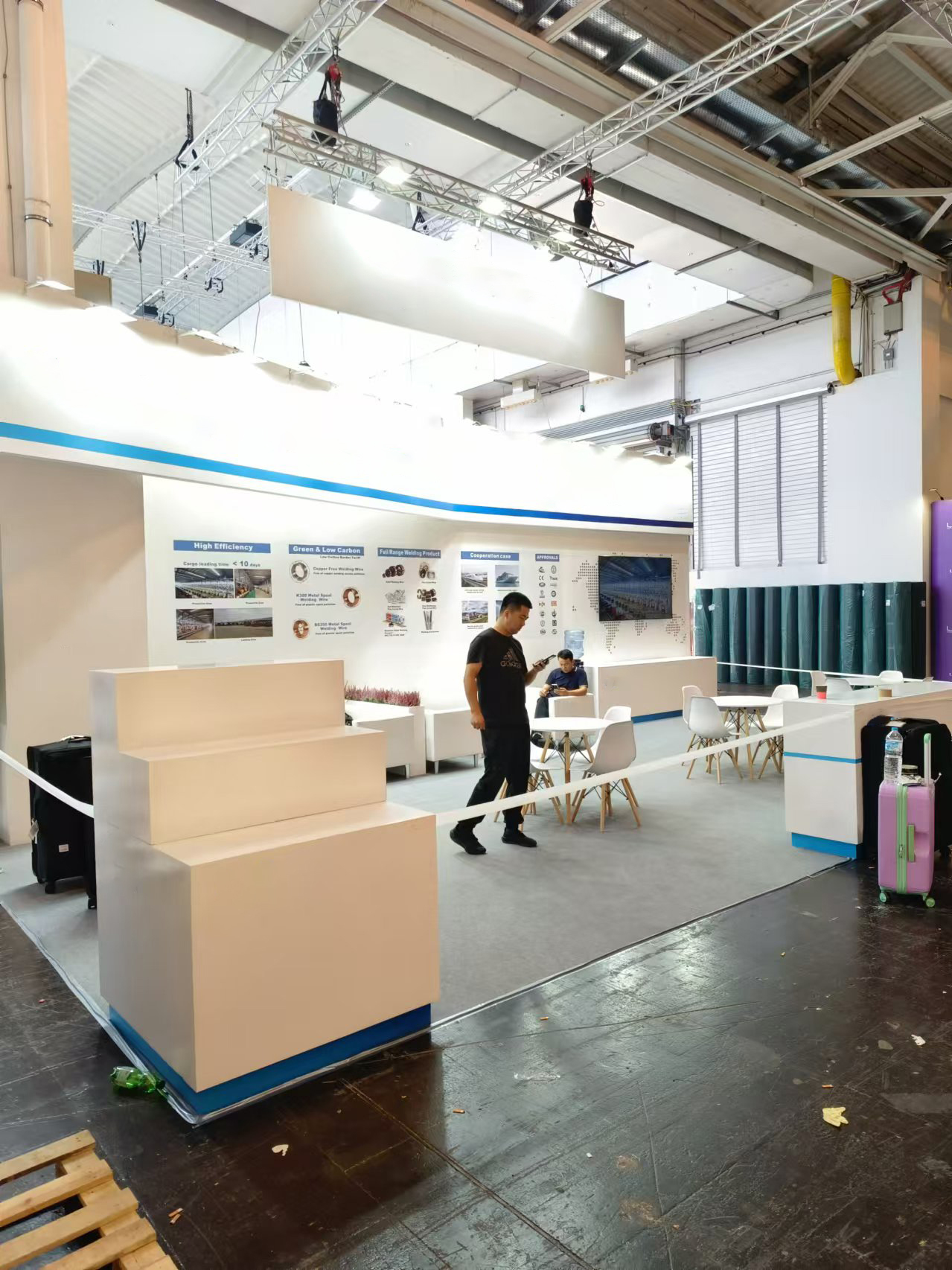 德国埃森63平展台搭建案例