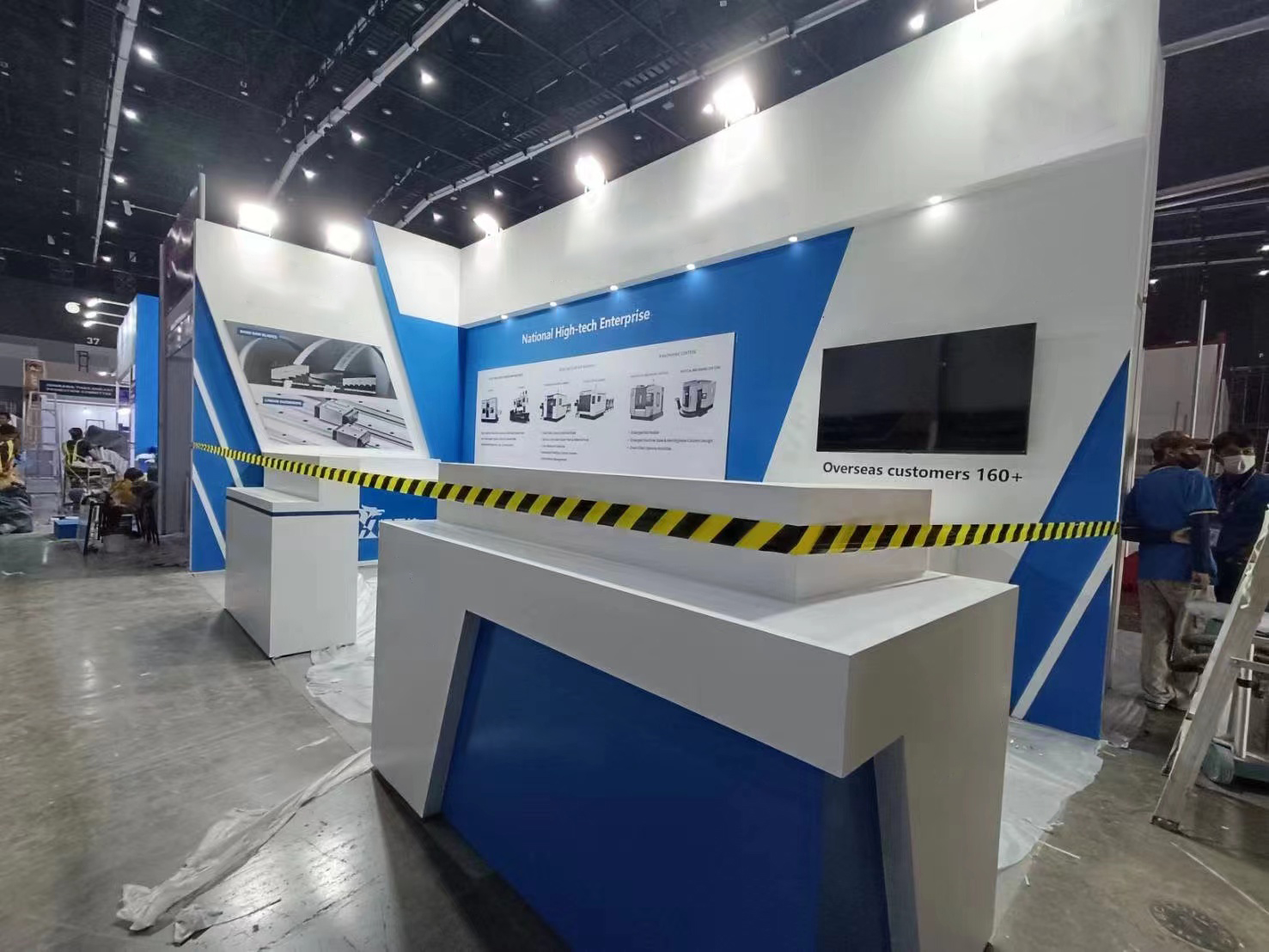 泰国曼谷21平展台搭建案例
