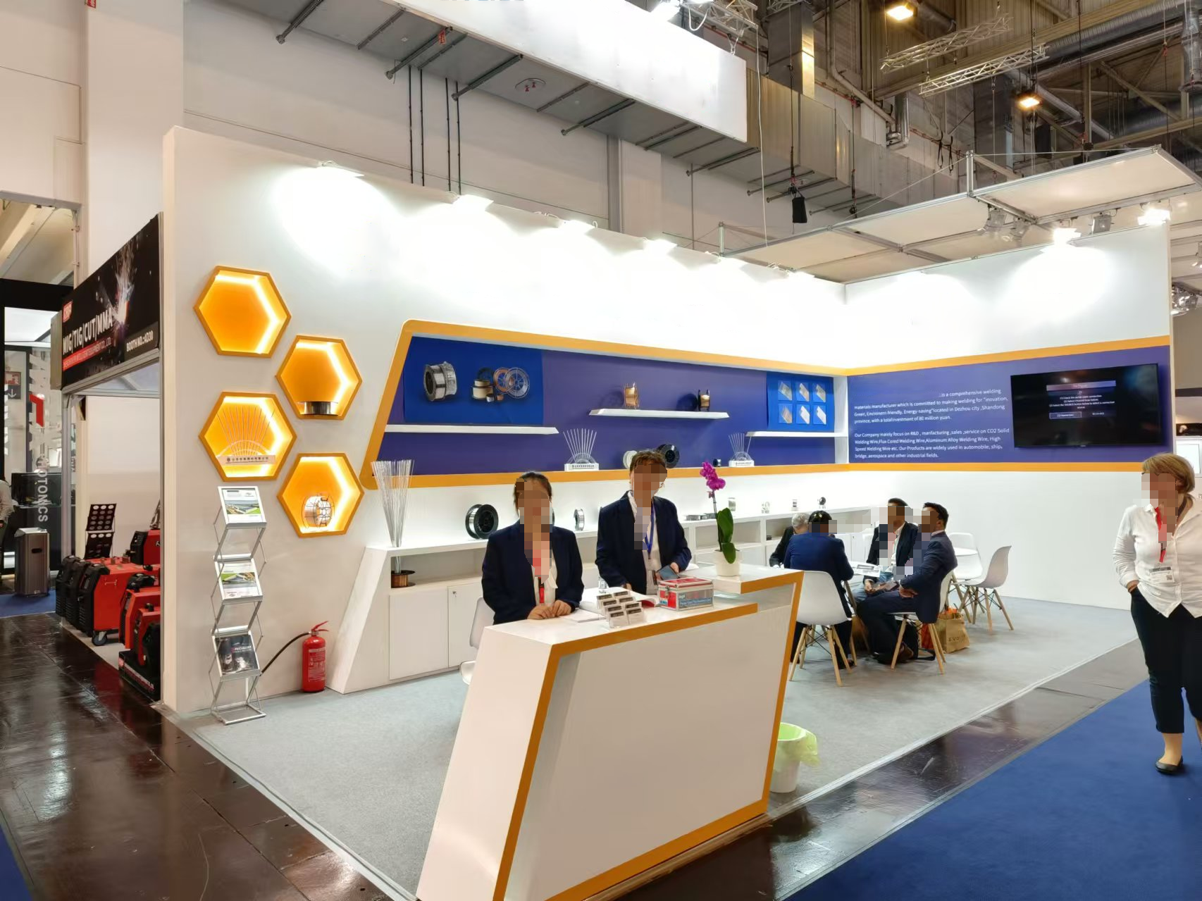 德国埃森39平展台搭建案例